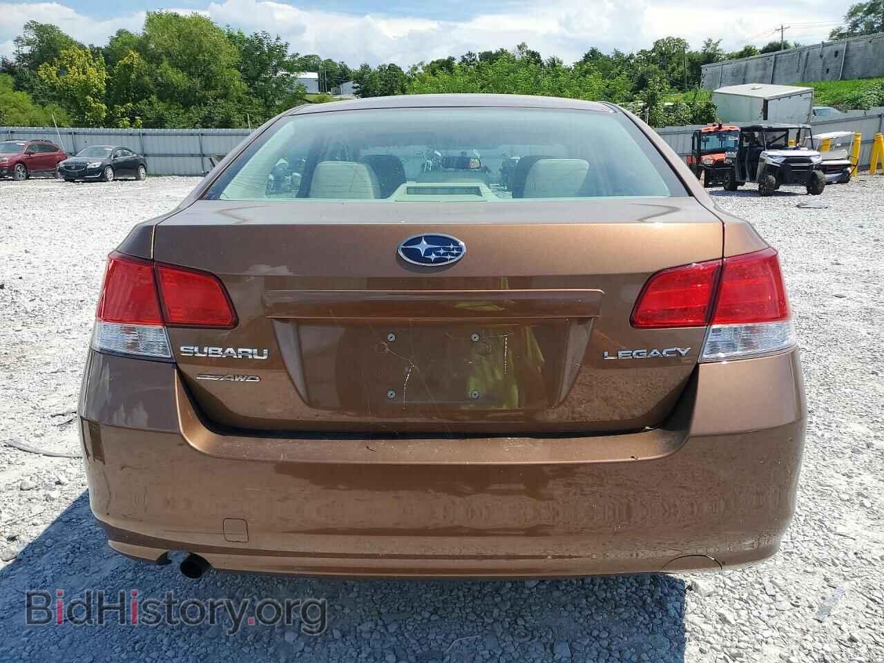 2011 SUBARU LEGACY - VIN: 4S3BMCA63B3244972 - Фото 6
