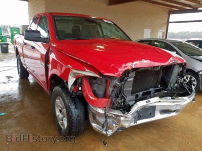 2015 RAM 1500 ST, красный — VIN 1C6RR7FT4FS744101, Copart
