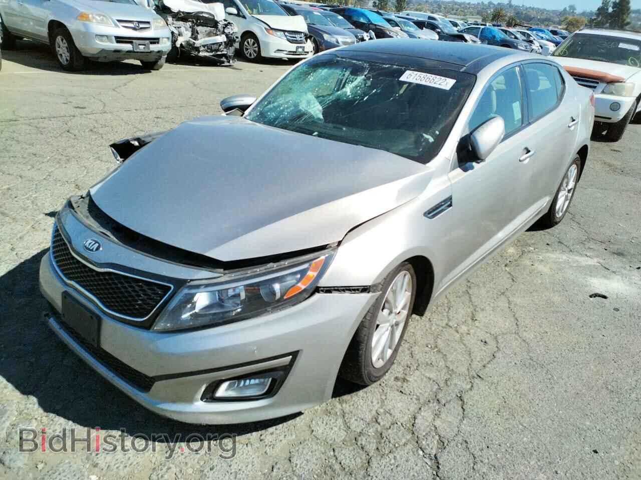 2015 KIA OPTIMA - VIN: 5XXGN4A77FG398964 - Фото 2