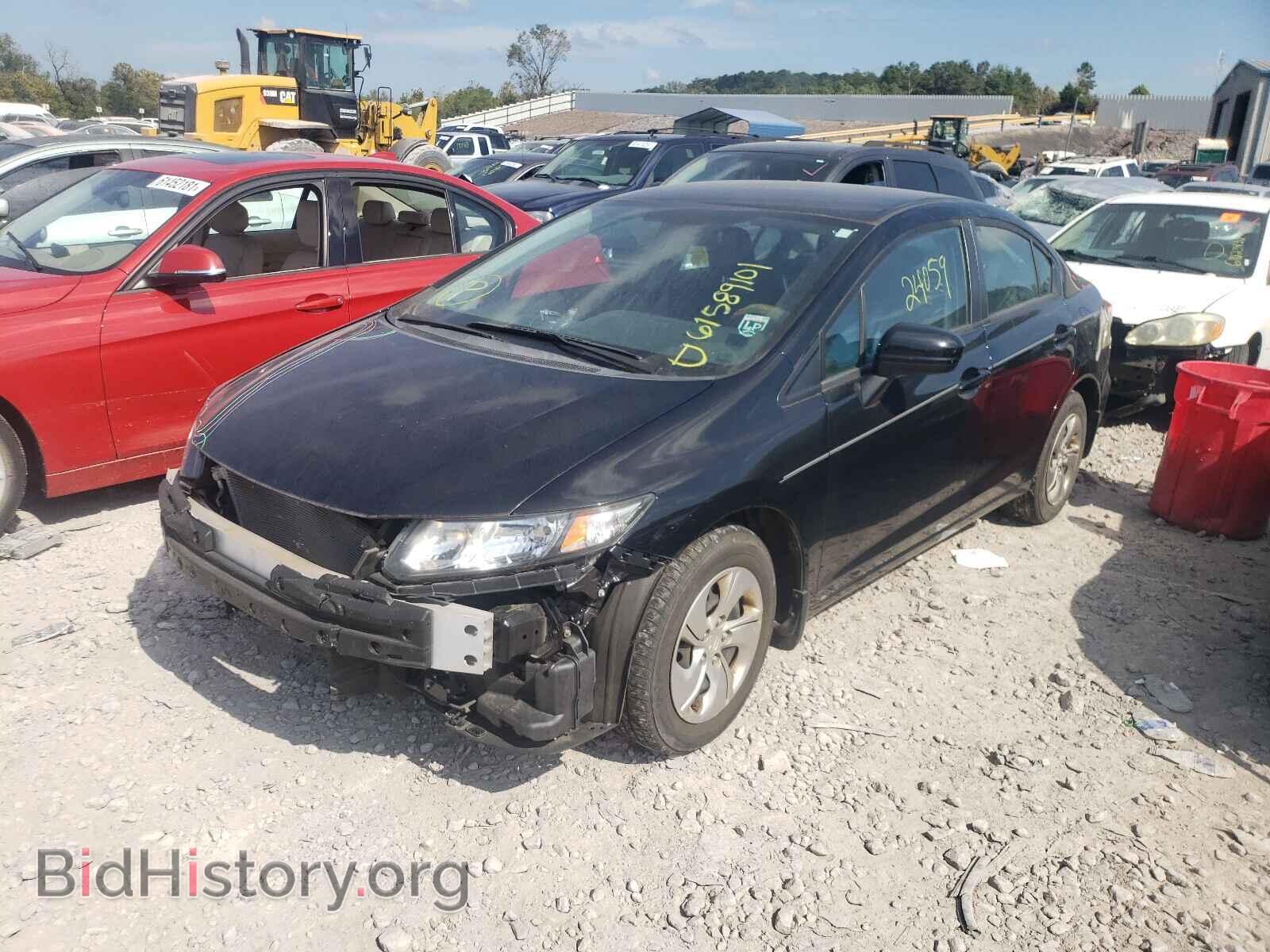 2015 HONDA CIVIC - VIN: 19XFB2F54FE114473 - Фото 2