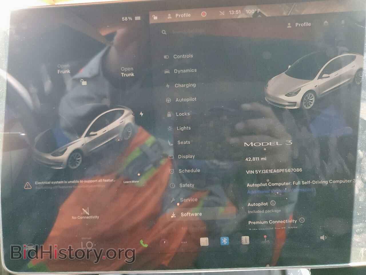 2023 TESLA MODEL 3 - VIN: 5YJ3E1EA6PF567086 - Фото 9