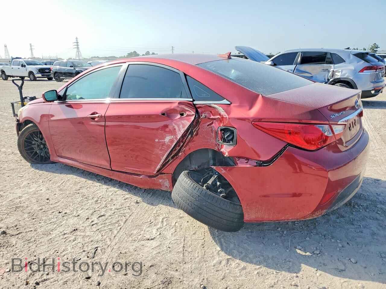 2014 HYUNDAI SONATA - VIN: 5NPEB4ACXEH876374 - Фото 2