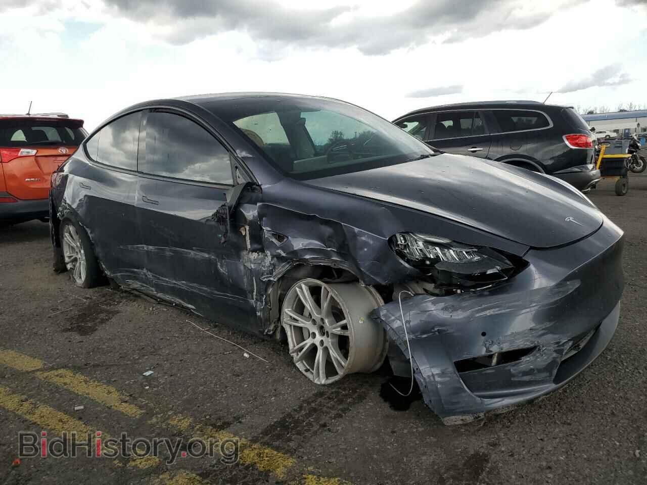 2022 TESLA MODEL Y - VIN: 7SAYGDEE6NF310613 - Фото 4
