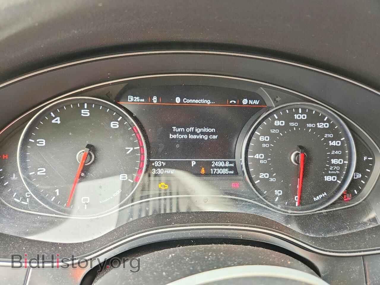 2014 AUDI A6 - VIN: WAUFGAFC6EN129543 - Фото 9