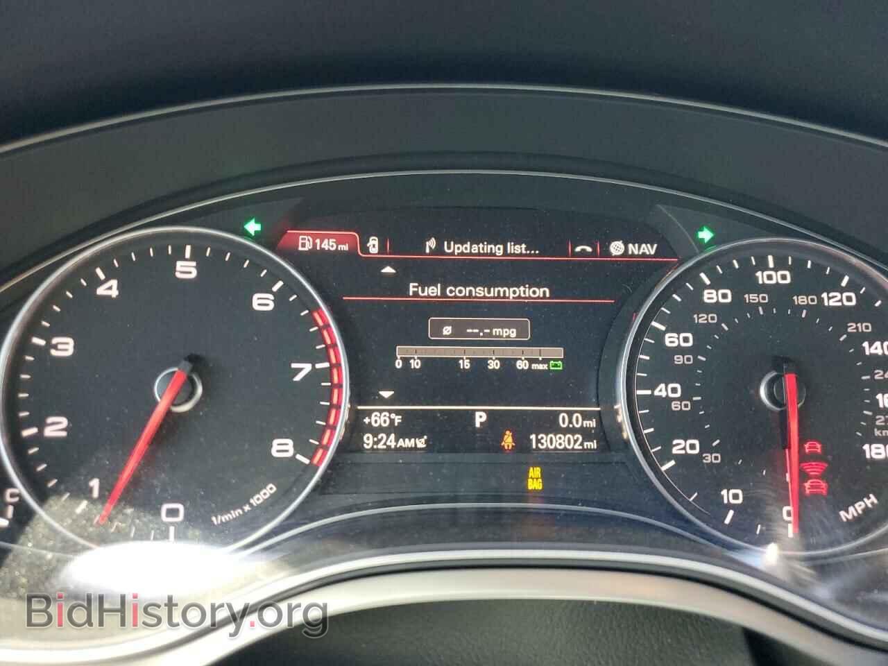 2012 AUDI A6 - VIN: WAUJGAFCXCN140925 - Фото 9