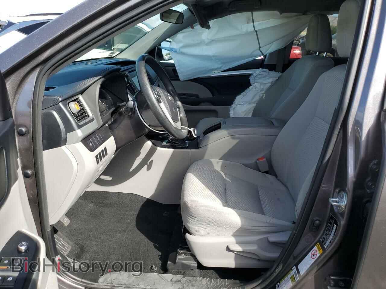 2018 TOYOTA HIGHLANDER - VIN: 5TDBGRFH7JS044212 - Фото 5
