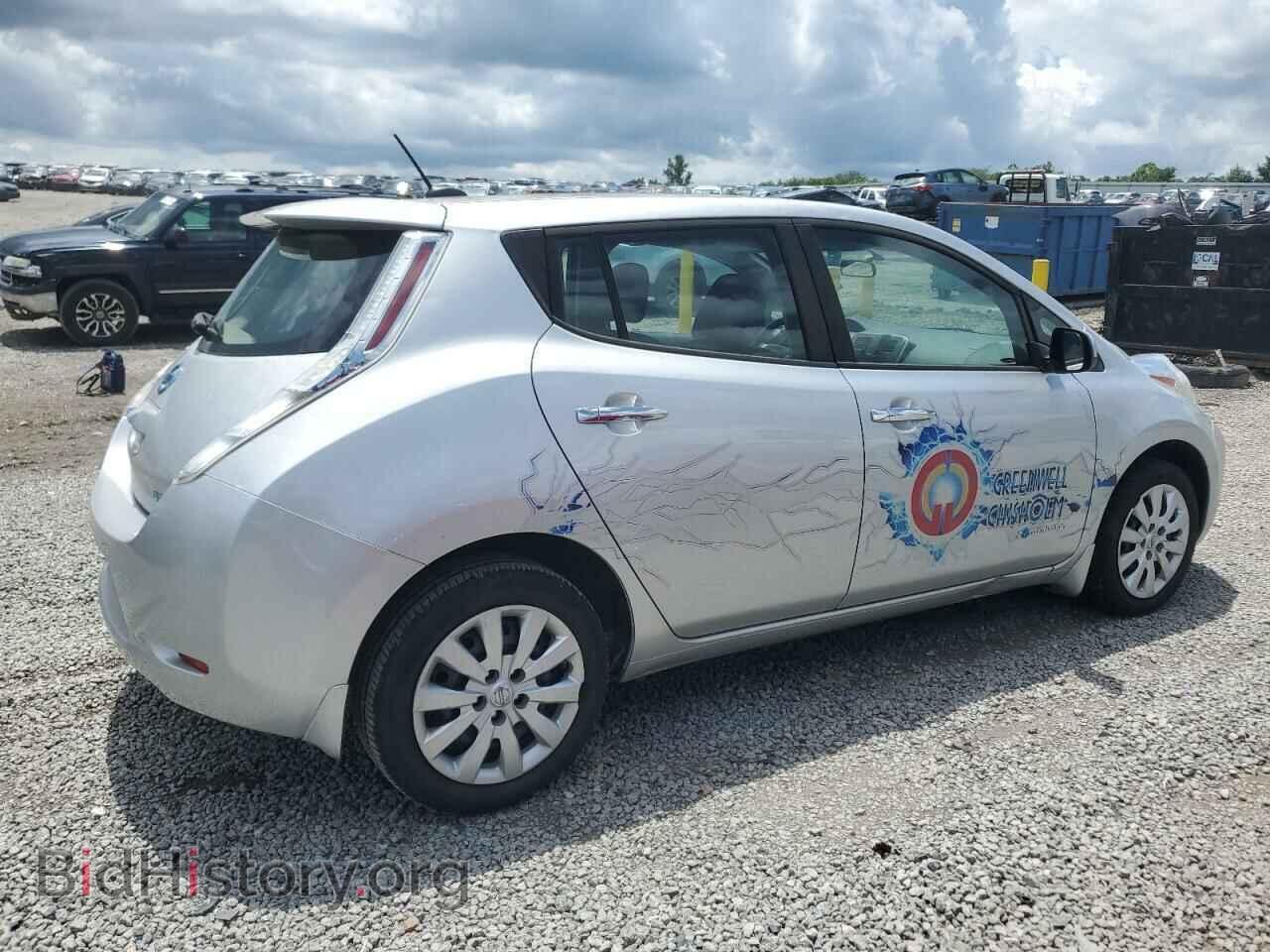 2015 NISSAN LEAF - VIN: 1N4AZ0CP2FC334482 - Фото 3
