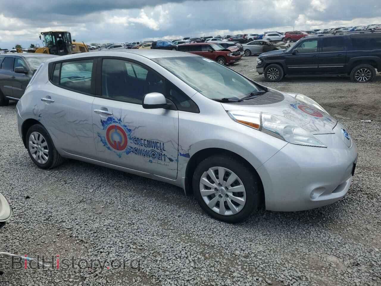 2015 NISSAN LEAF - VIN: 1N4AZ0CP2FC334482 - Фото 4
