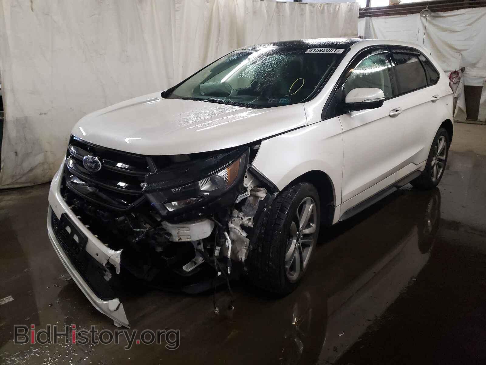 2016 FORD EDGE - VIN: 2FMPK4AP1GBB25055 - Фото 2