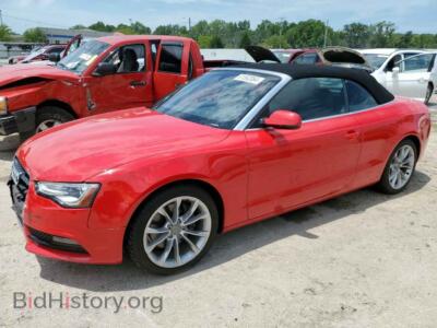 2013 Audi A5 Prestige, красный — VIN WAUVFAFH1DN001929, Copart