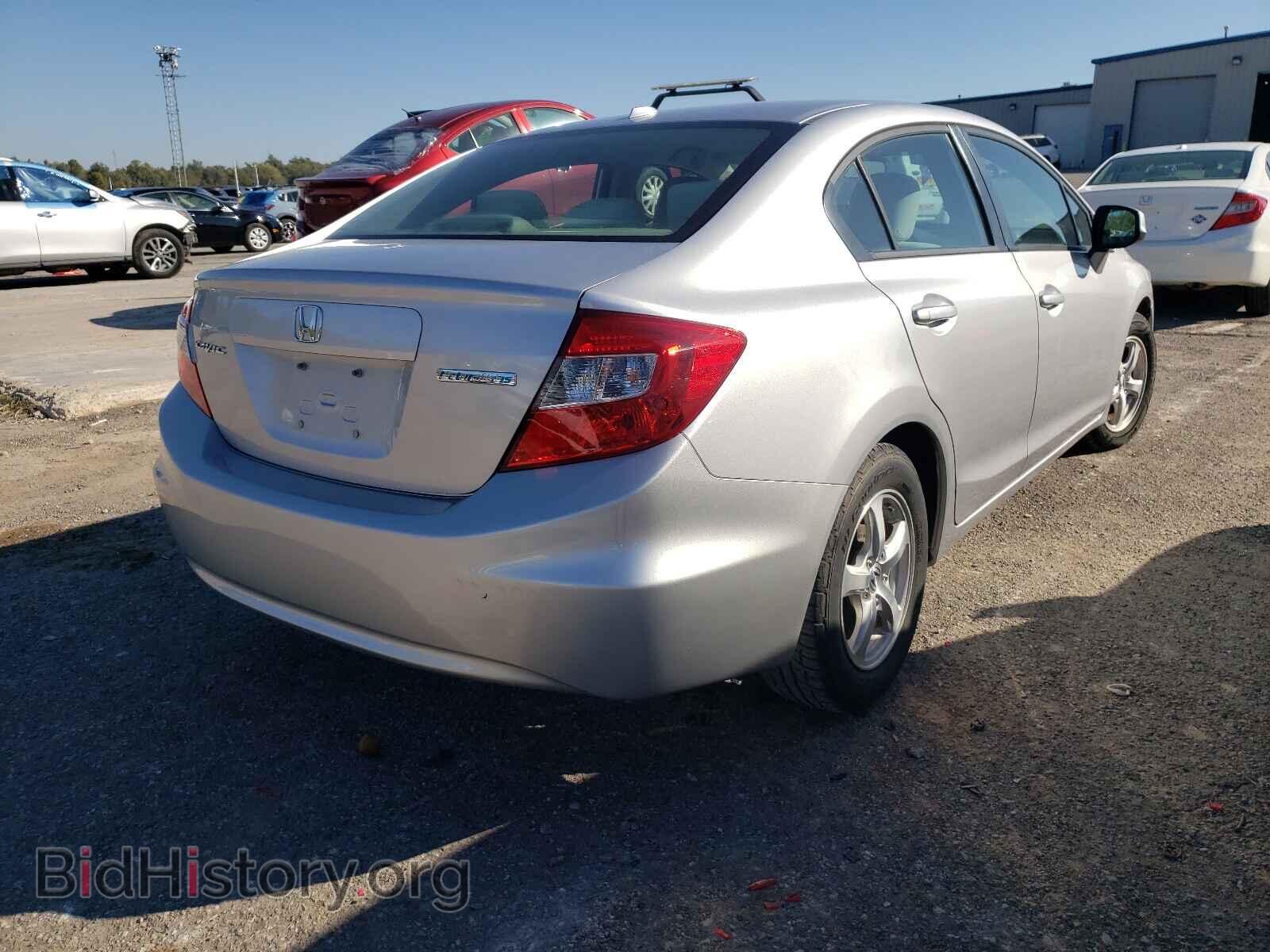 2012 HONDA CIVIC - VIN: 19XFB5F58CE003552 - Фото 4