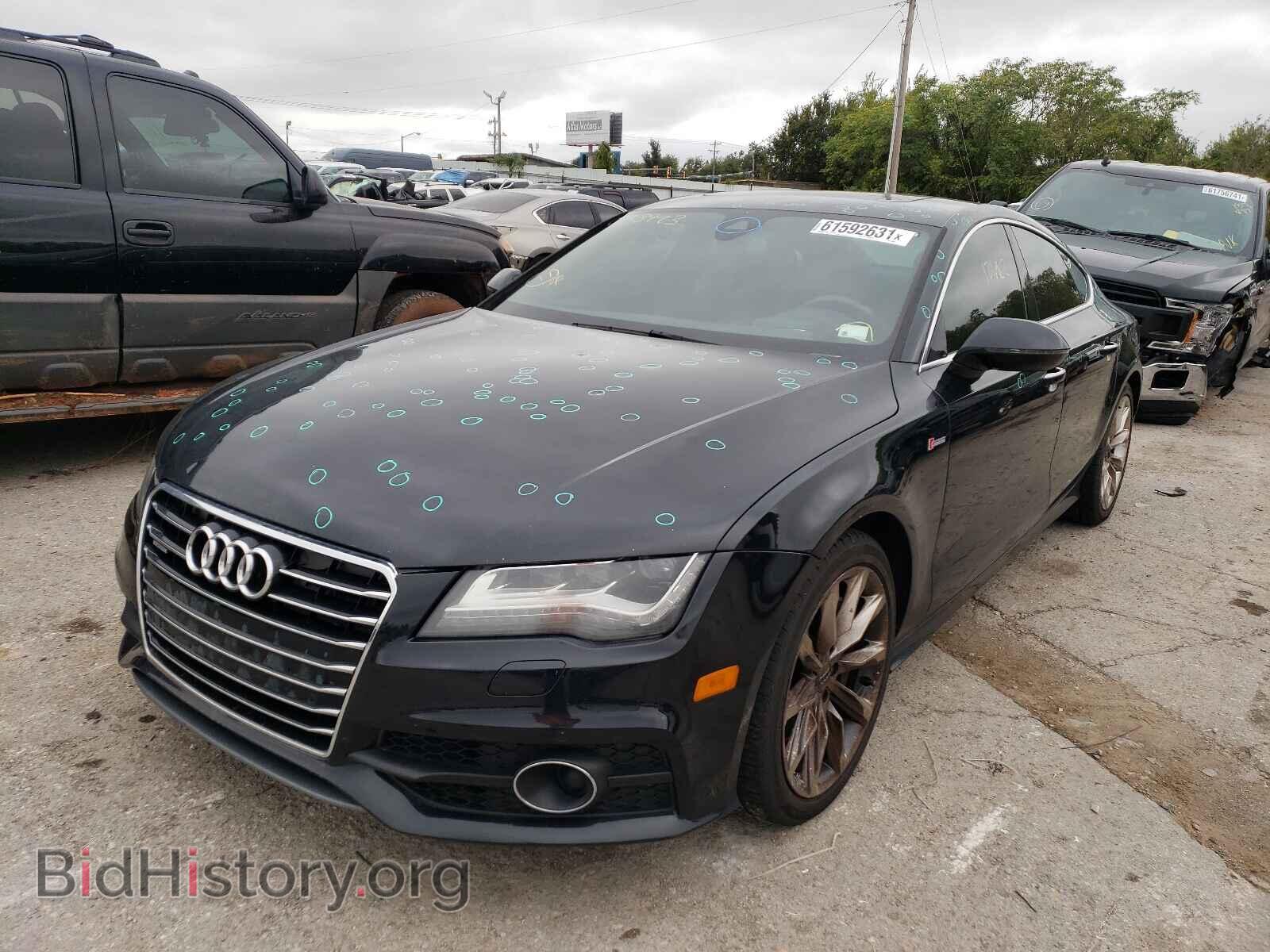 2012 AUDI A7 - VIN: WAUWGAFC2CN038993 - Фото 2