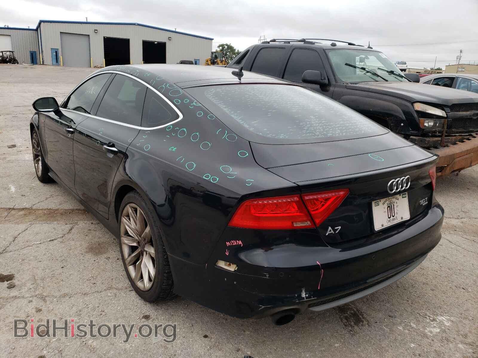 2012 AUDI A7 - VIN: WAUWGAFC2CN038993 - Фото 3