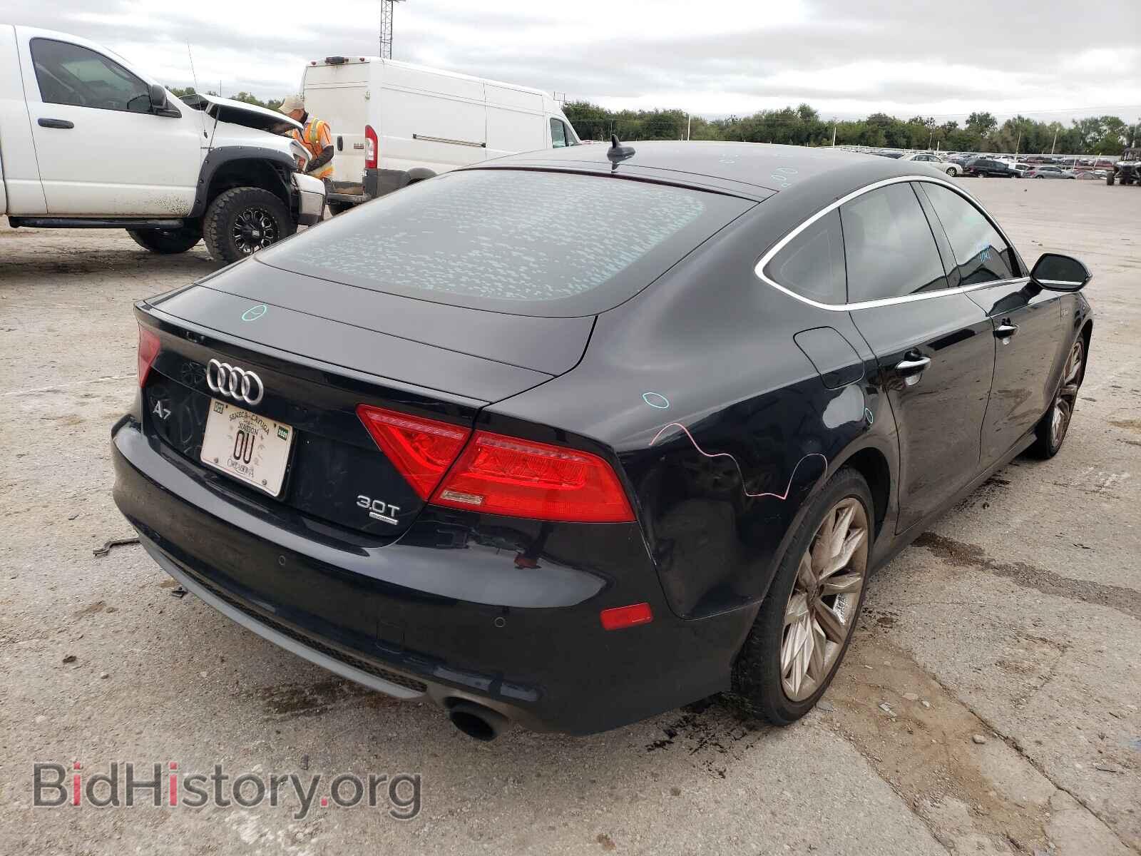 2012 AUDI A7 - VIN: WAUWGAFC2CN038993 - Фото 4