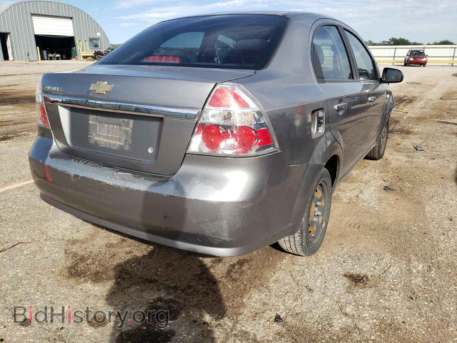 2007 CHEVROLET AVEO - VIN: KL1TD56667B154213 - Фото 4