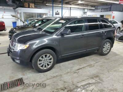 2007 Ford EDGE SEL, black — VIN 2FMDK38C57BA70772, Copart