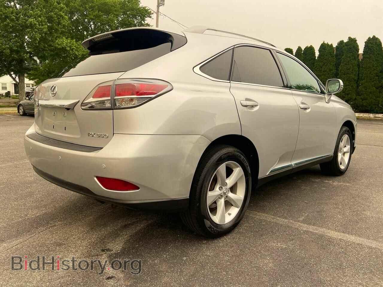 2013 LEXUS RX350 - VIN: 2T2BK1BAXDC185986 - Фото 4