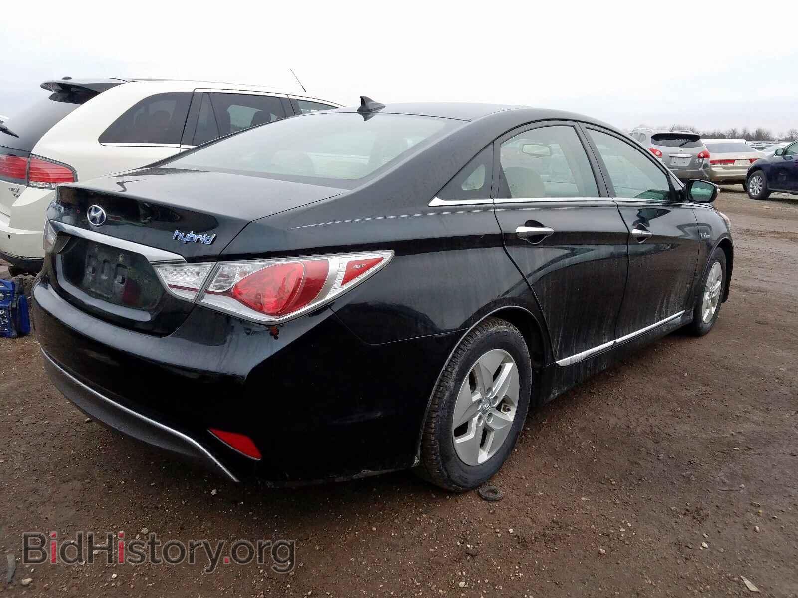 2012 HYUNDAI SONATA - VIN: KMHEC4A45CA025993 - Фото 4