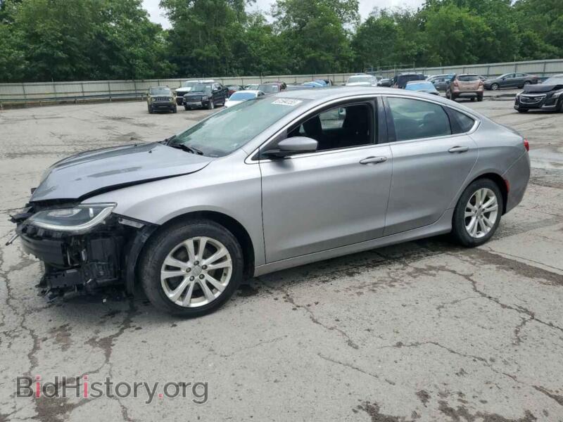 2015 Chrysler 200 Limited (VIN 1C3CCCAB2FN751347) — фото 1 из 15, Copart, повреждение: передняя часть