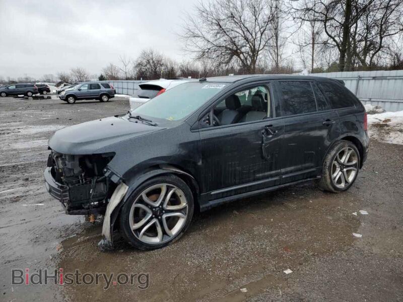 2013 Ford EDGE Sport (VIN 2FMDK4AK2DBE04372) — photo 1 of 13, Copart, damage: front end