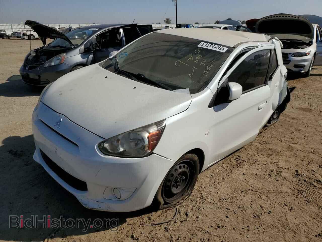 2015 MITSUBISHI MIRAGE - VIN: ML32A3HJ8FH052204 - Фото 2
