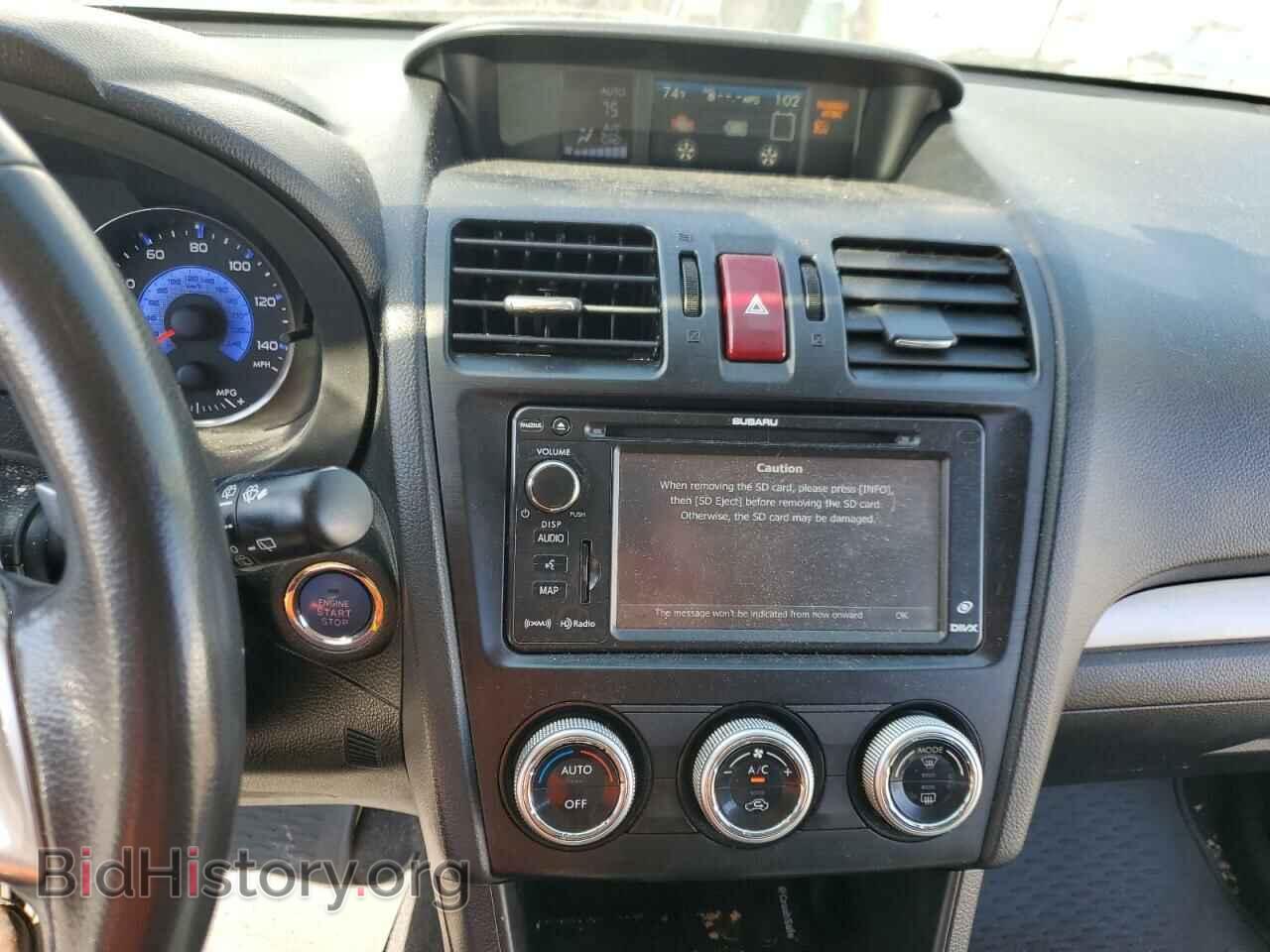 2014 SUBARU XV - VIN: JF2GPBKC8EH285487 - Фото 9