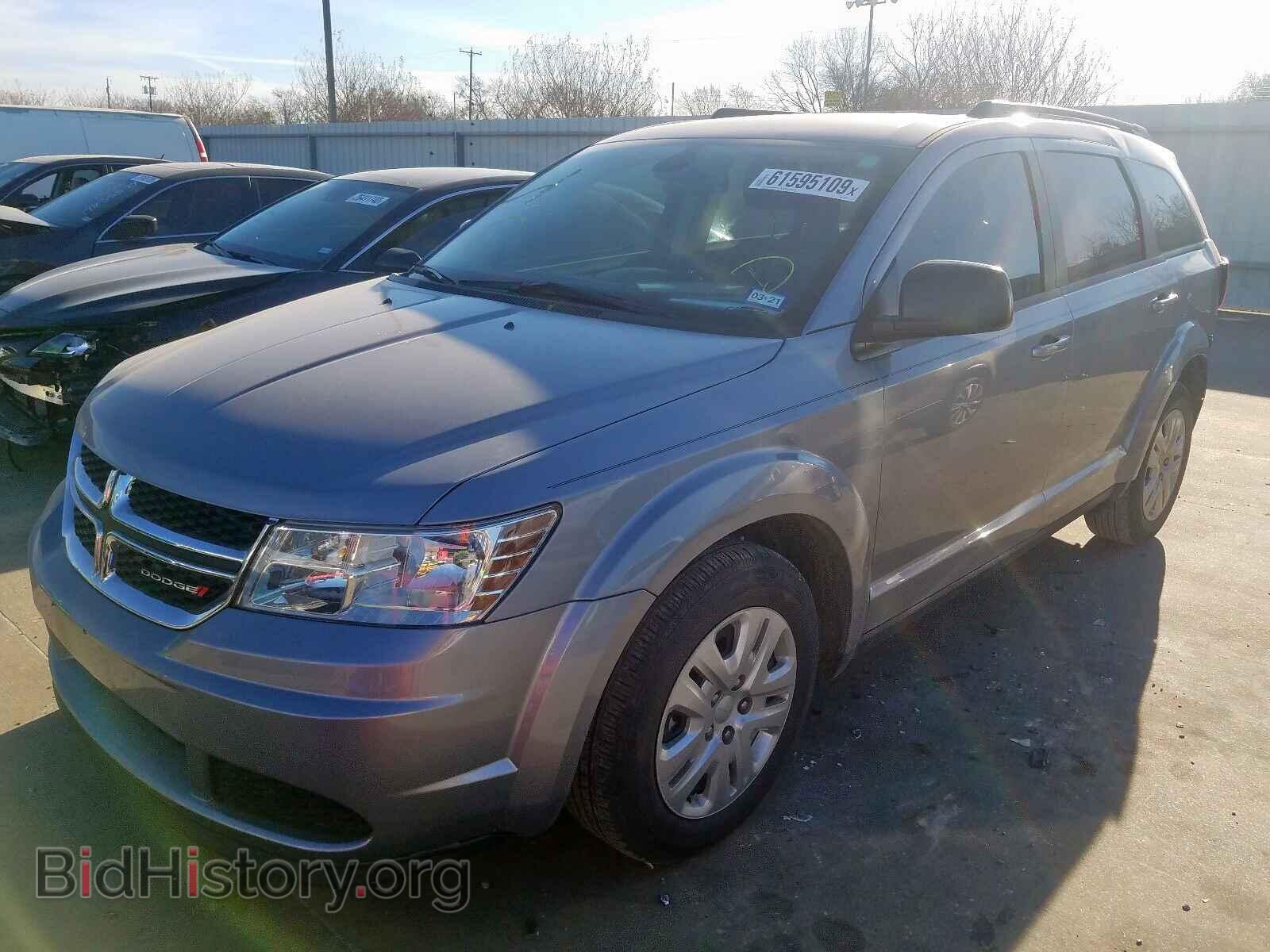 2018 DODGE JOURNEY - VIN: 3C4PDCAB5JT491030 - Фото 2