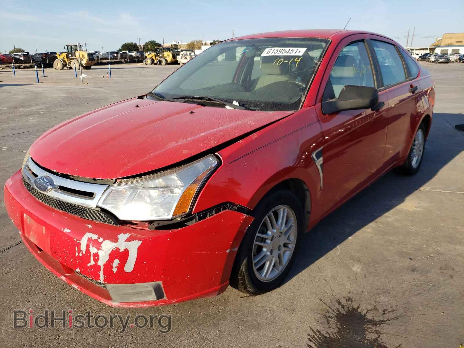 2008 FORD FOCUS - VIN: 1FAHP35N08W147258 - Фото 2