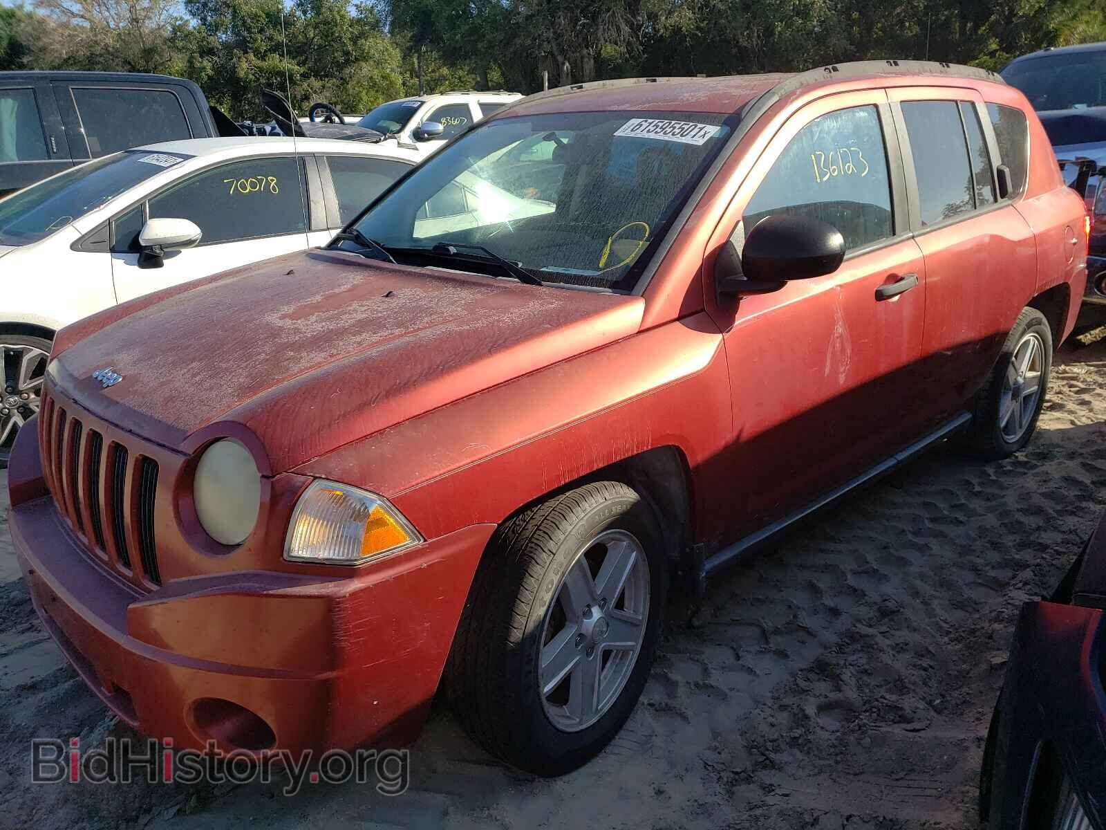 2007 JEEP COMPASS - VIN: 1J8FT47W87D359451 - Фото 2