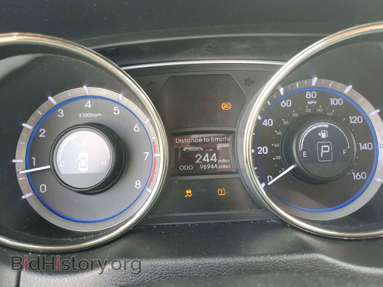 2012 HYUNDAI SONATA - VIN: 5NPEC4AB4CH413342 - Фото 9