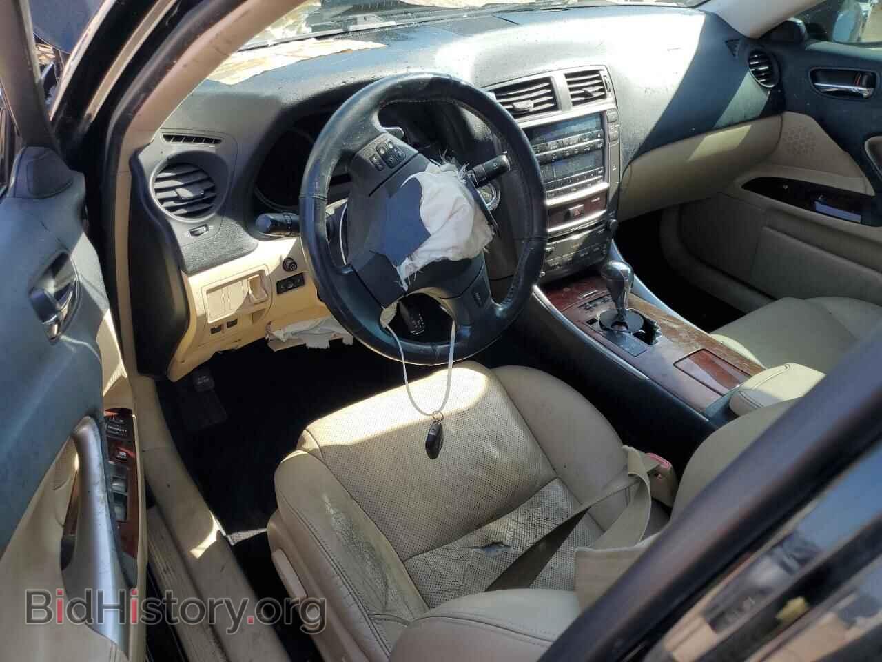 2008 LEXUS IS - VIN: JTHBK262485062098 - Фото 8
