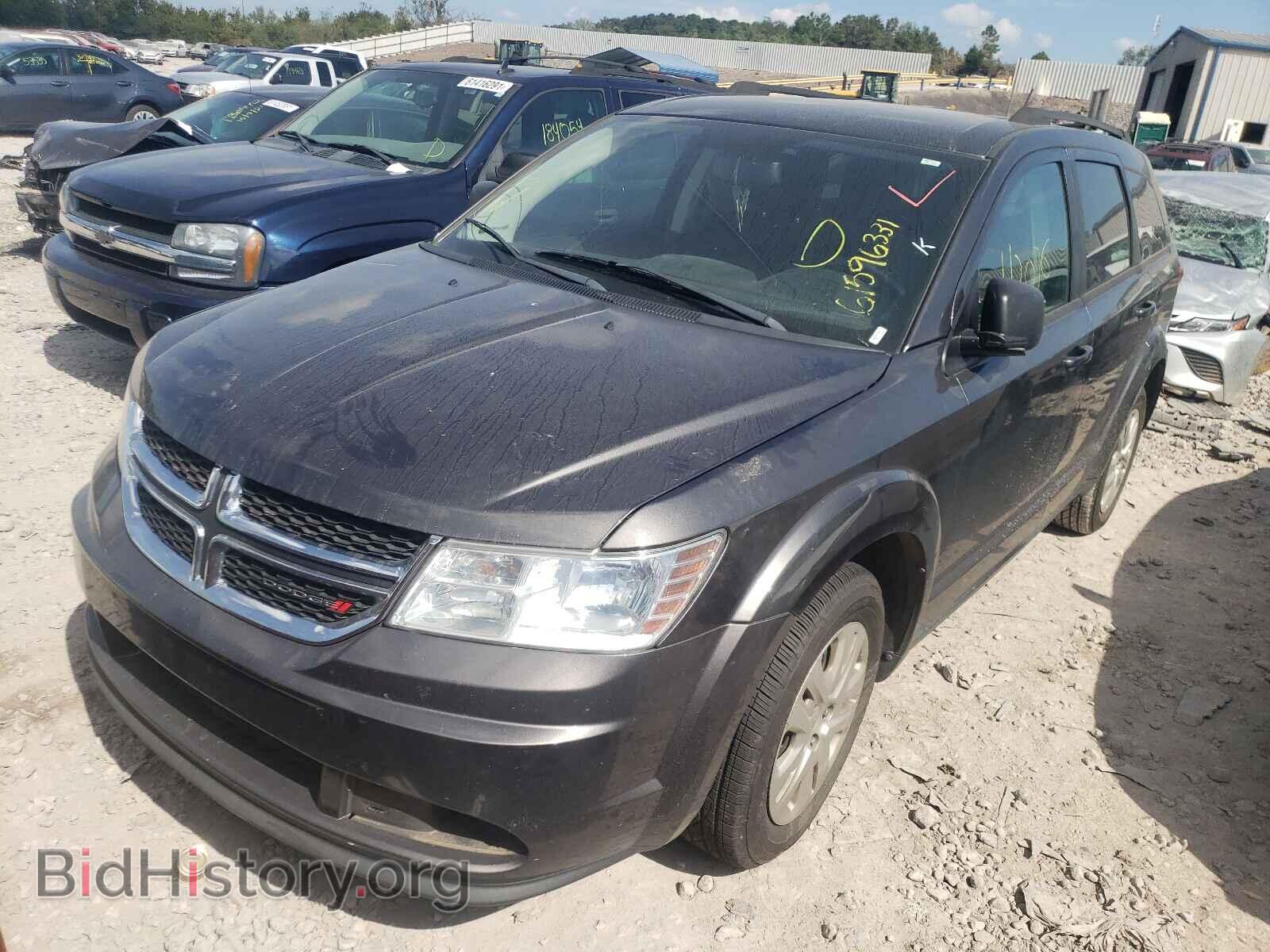 2017 DODGE JOURNEY - VIN: 3C4PDDAG6HT557502 - Фото 2