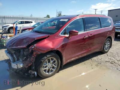 2021 Chrysler PACIFICA Touring, красный — VIN 2C4RC1FG4MR503566, Copart
