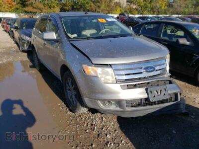 2008 Ford EDGE Edge SEL, серебристый — VIN 2FMDK48C18BB50223, Copart