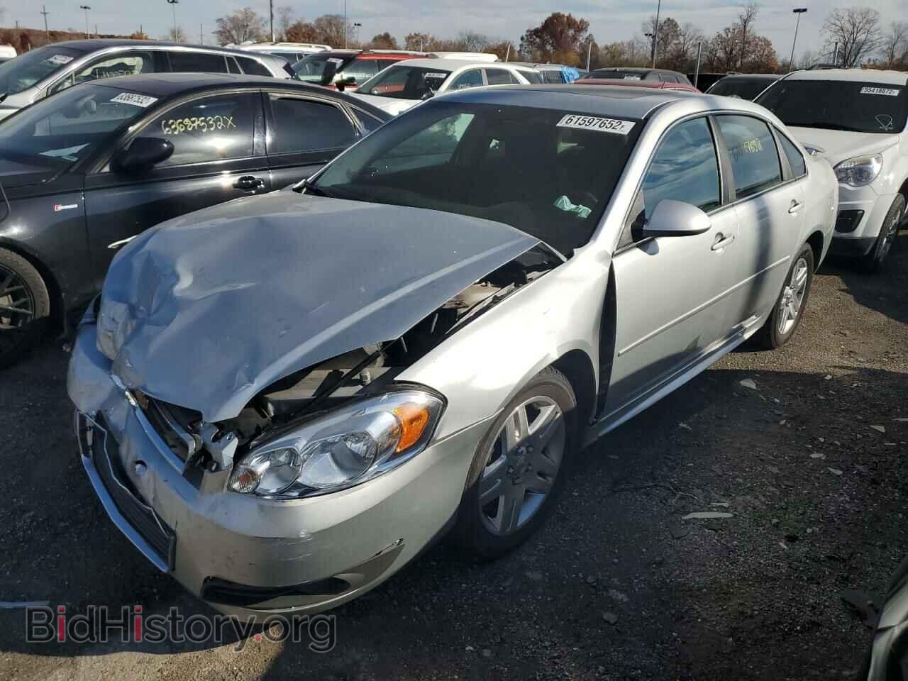 2011 CHEVROLET IMPALA - VIN: 2G1WB5EK8B1150370 - Фото 2