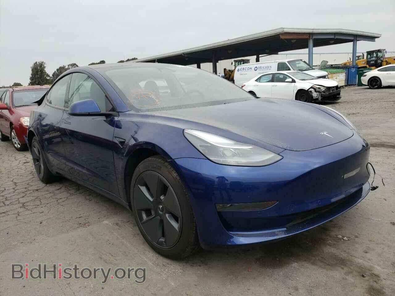 Photo 5YJ3E1EA1MF060527 - TESLA MODEL 3 2021