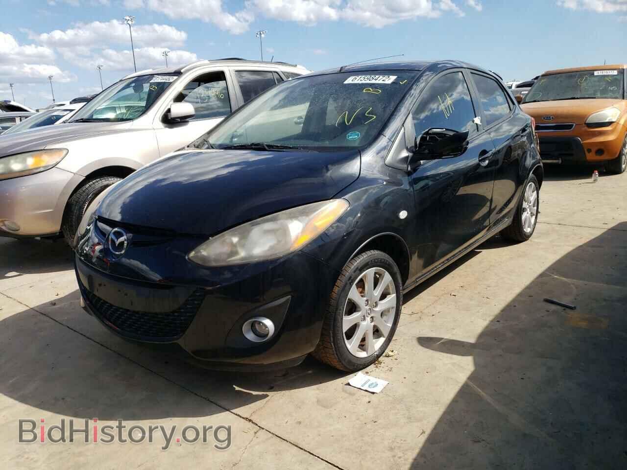 2011 MAZDA 2 - VIN: JM1DE1HY8B0101681 - Фото 2