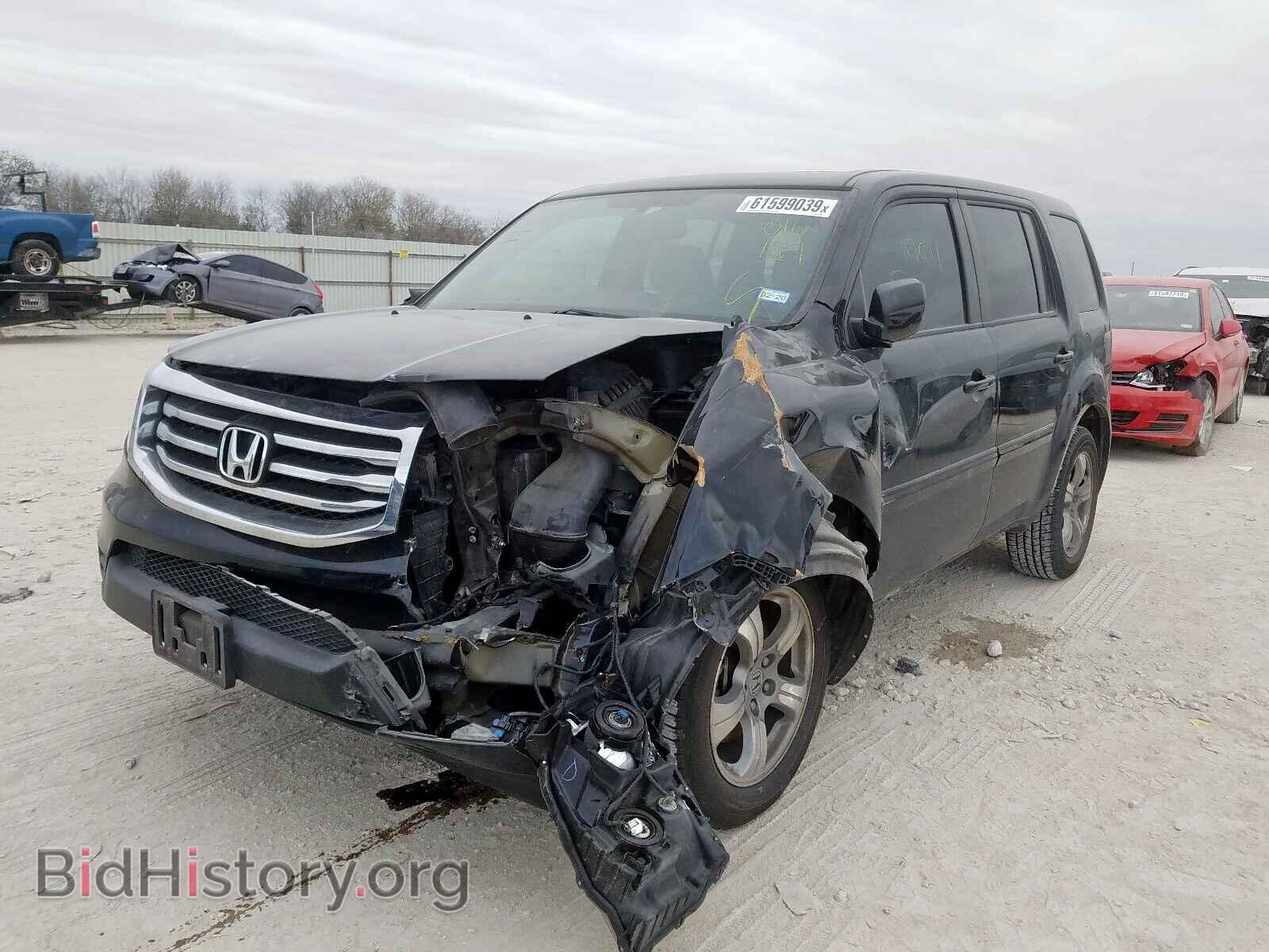 2015 HONDA PILOT - VIN: 5FNYF3H67FB016167 - Фото 2
