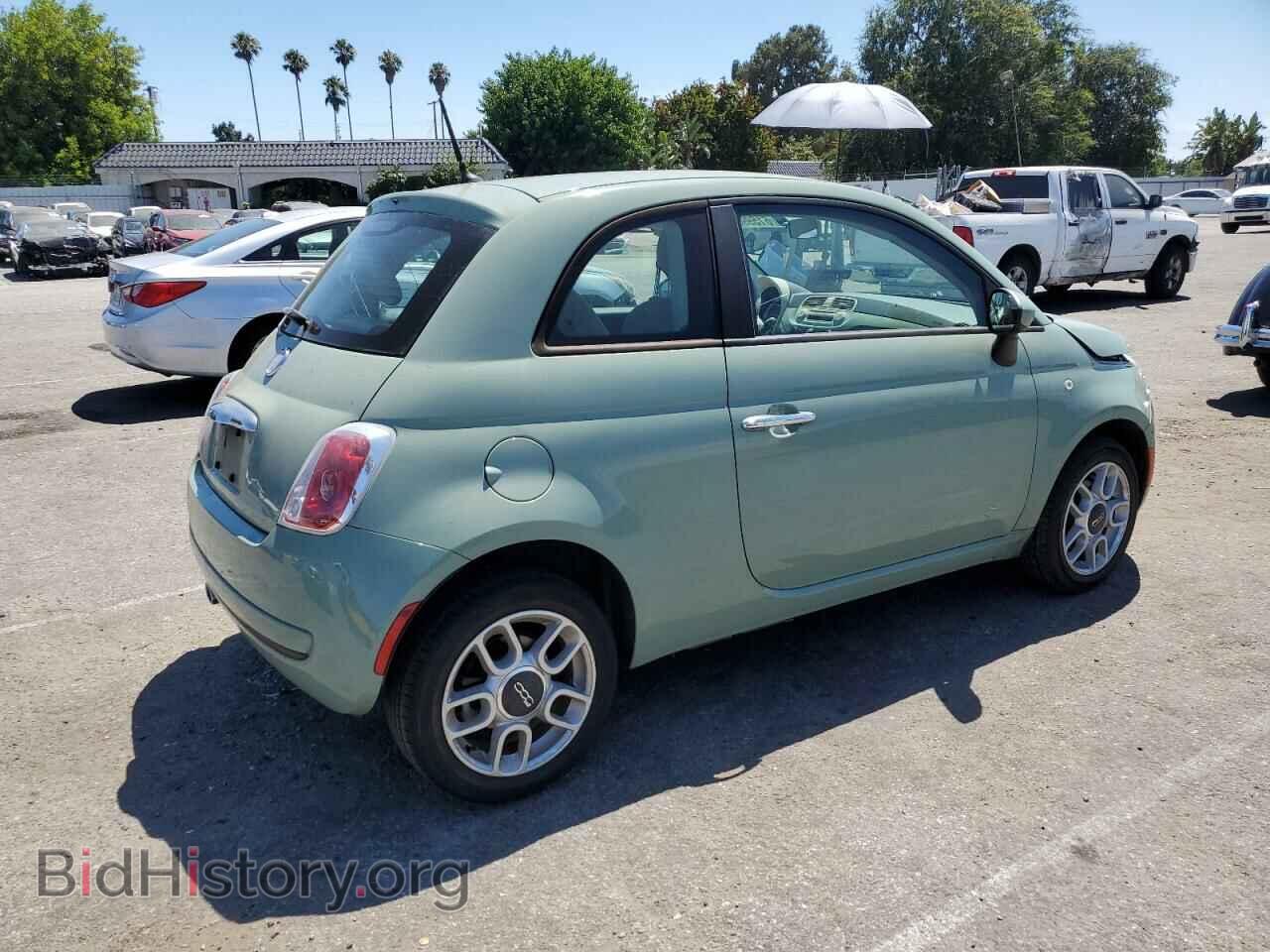 2012 FIAT 500 - VIN: 3C3CFFAR6CT330183 - Photo 3