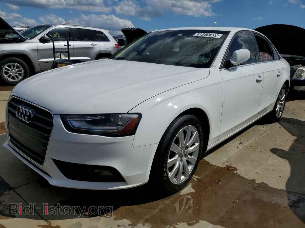 2013 AUDI A4 - VIN: WAUAFAFL3DN008741 - Фото 2