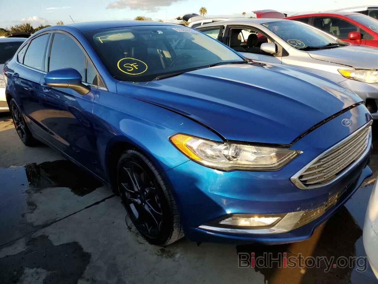 Photo 3FA6P0HD7JR244930 - FORD FUSION 2018