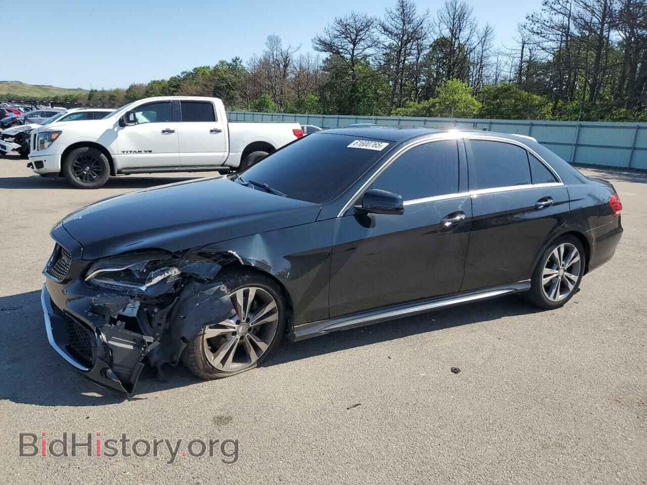 Photo WDDHF8JB3EB001547 - MERCEDES-BENZ E-CLASS 2014