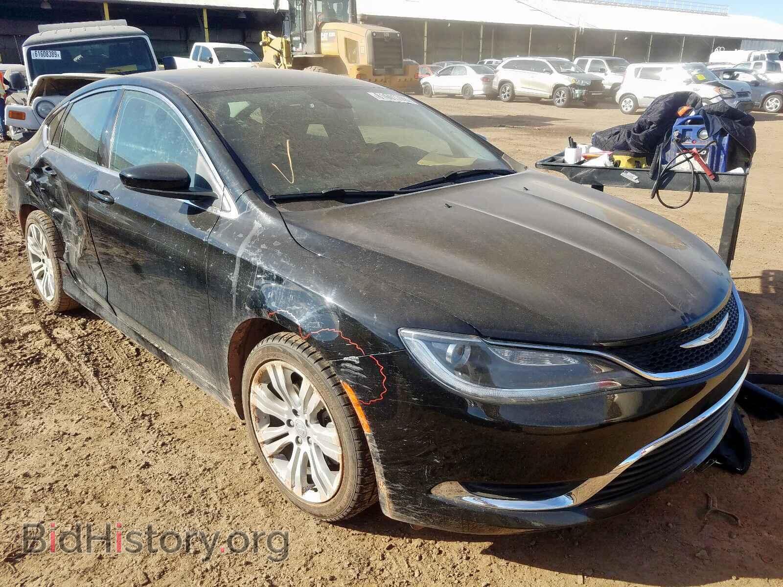 Фотография 1C3CCCAB7FN731319 - CHRYSLER 200 2015