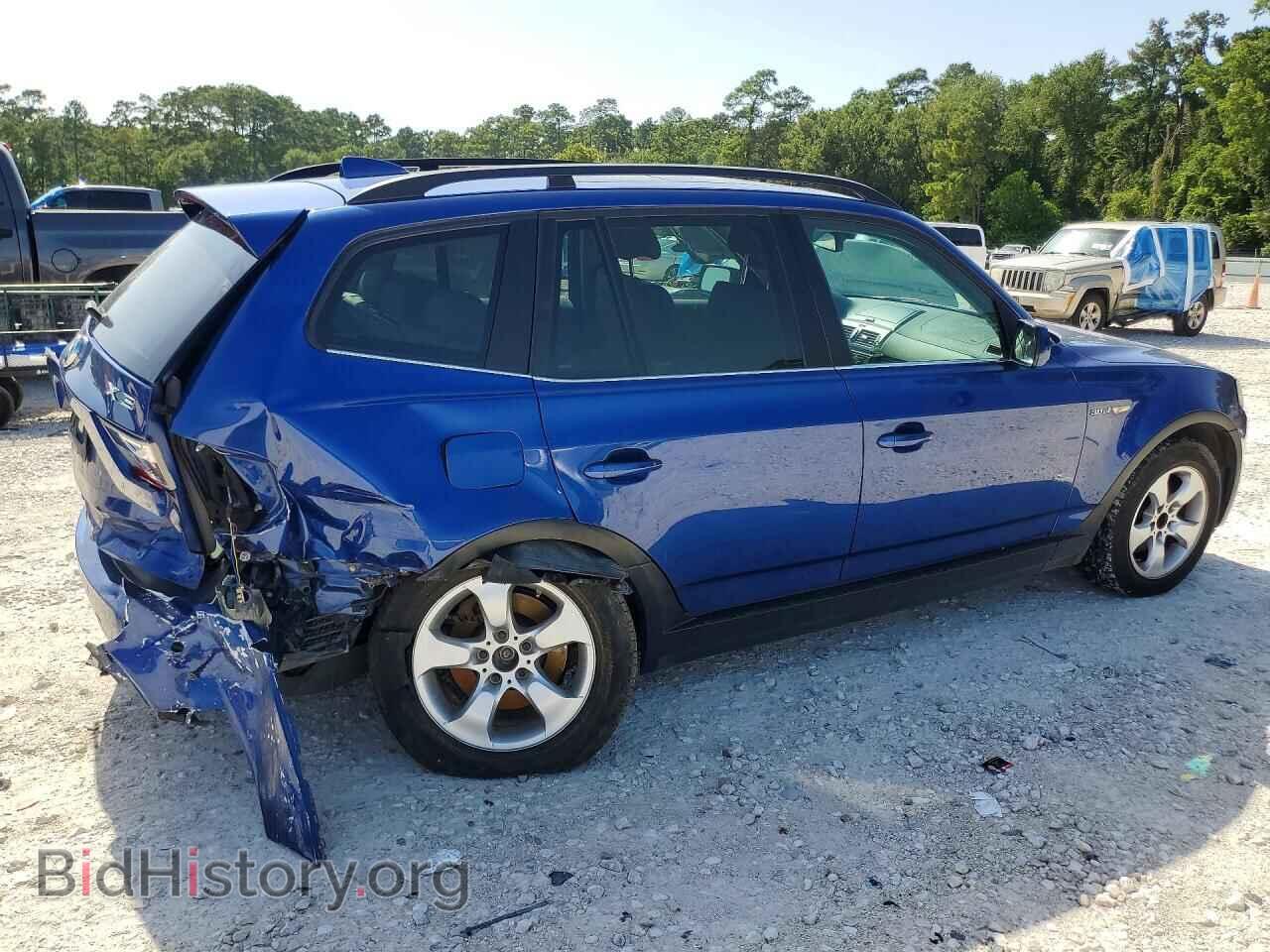 2007 BMW X3 - VIN: WBXPC93407WF06398 - Photo 3