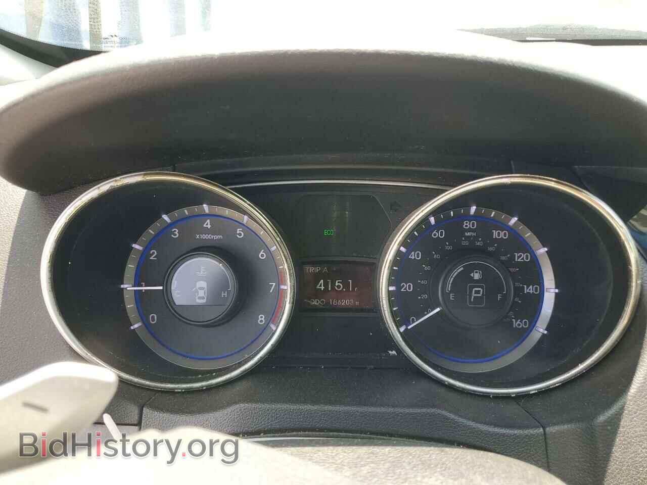 2012 HYUNDAI SONATA - VIN: 5NPEC4AB3CH493233 - Фото 9