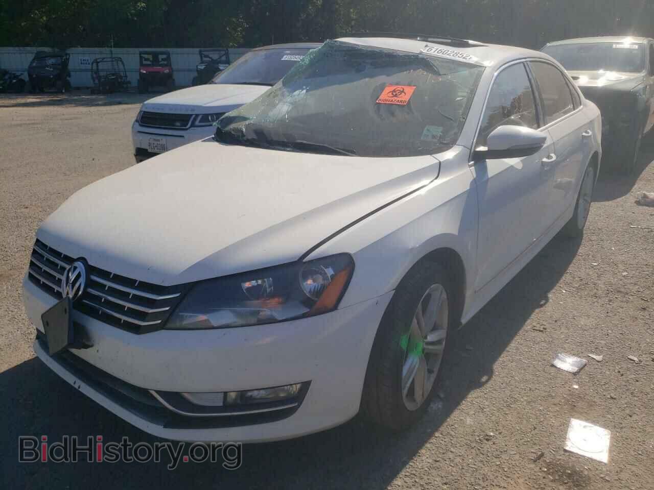 2012 VOLKSWAGEN PASSAT - VIN: 1VWCN7A36CC072952 - Фото 2
