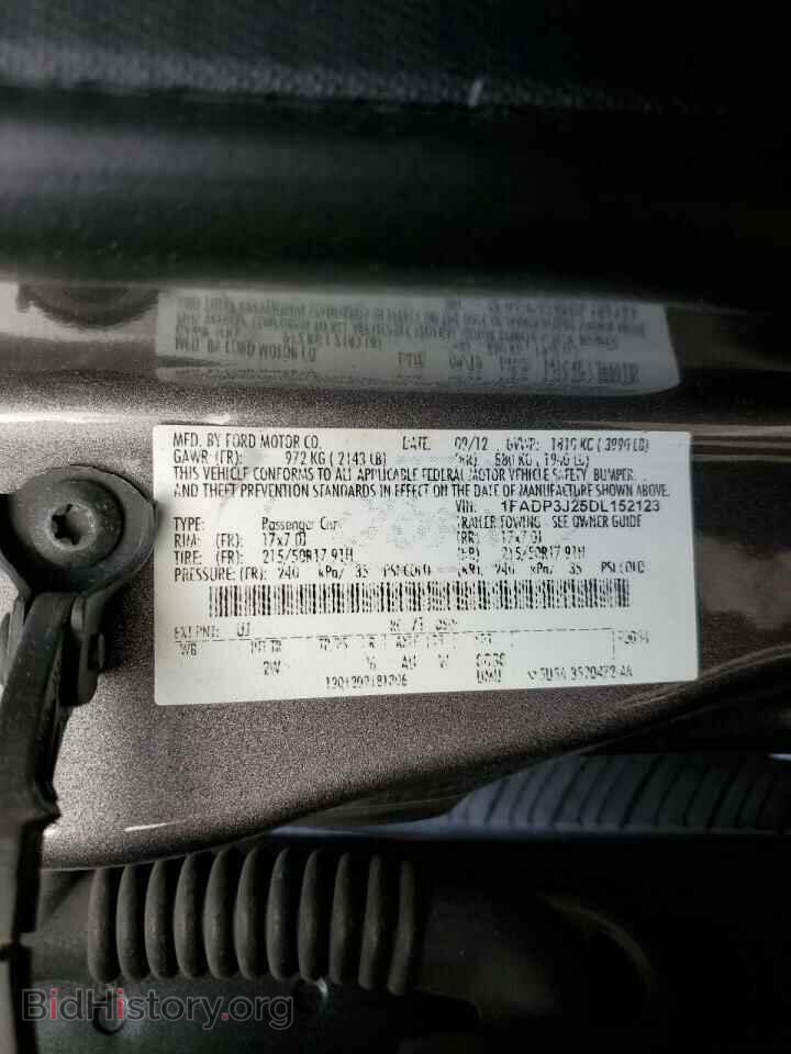 2013 FORD FOCUS - VIN: 1FADP3J25DL152123 - Фото 10
