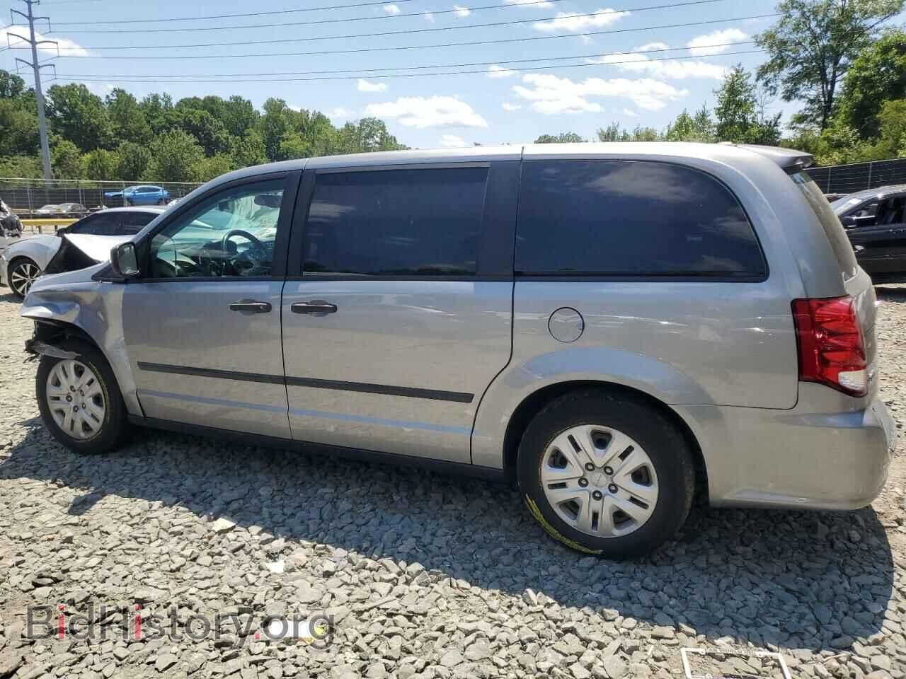 2016 DODGE CARAVAN - VIN: 2C4RDGBG9GR196308 - Фото 2