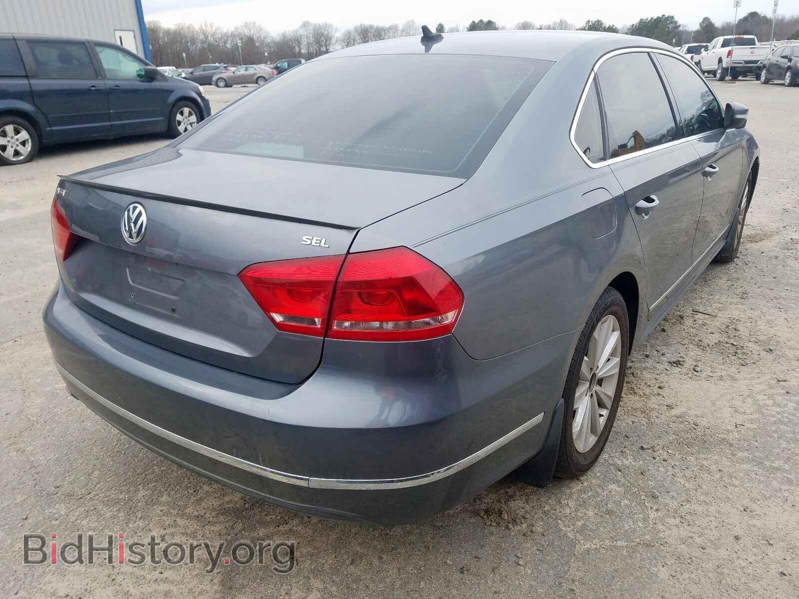 2013 VOLKSWAGEN PASSAT - VIN: 1VWCH7A30DC020449 - Фото 4