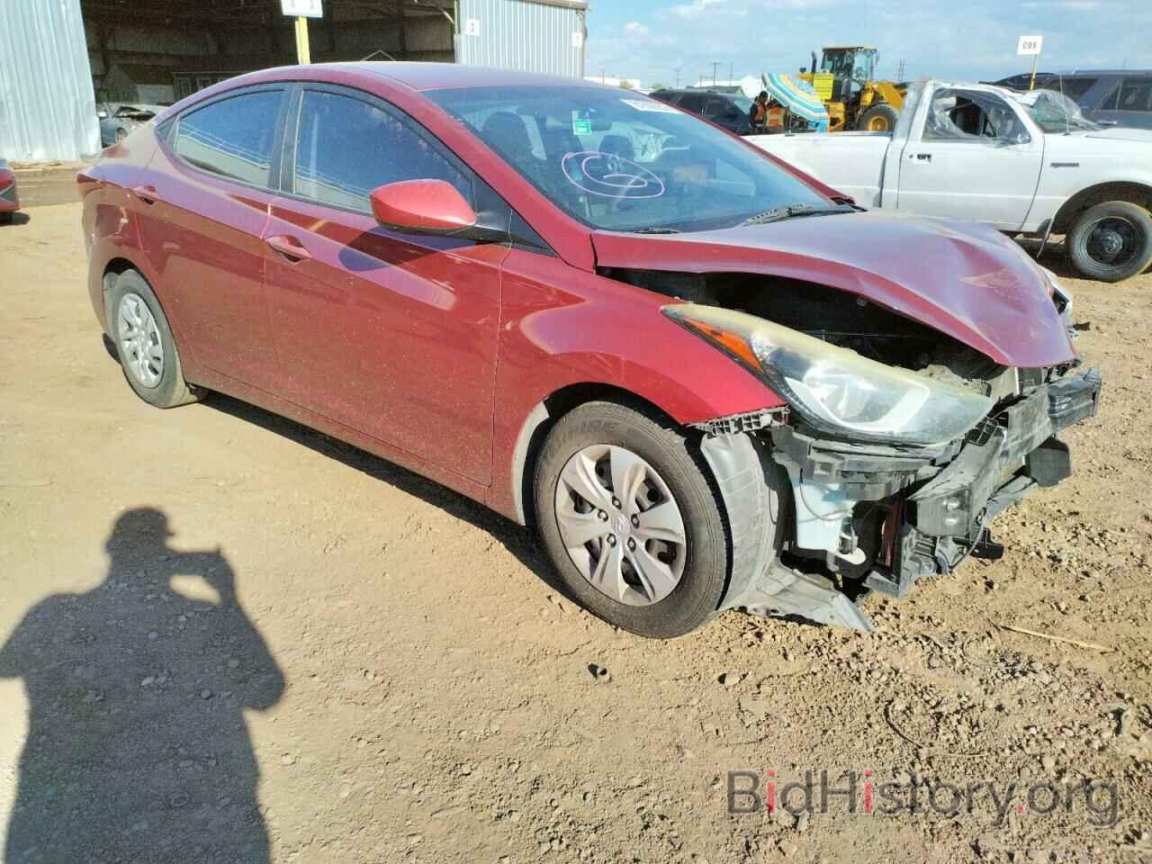 Фотография 5NPDH4AE1GH696344 - HYUNDAI ELANTRA 2016